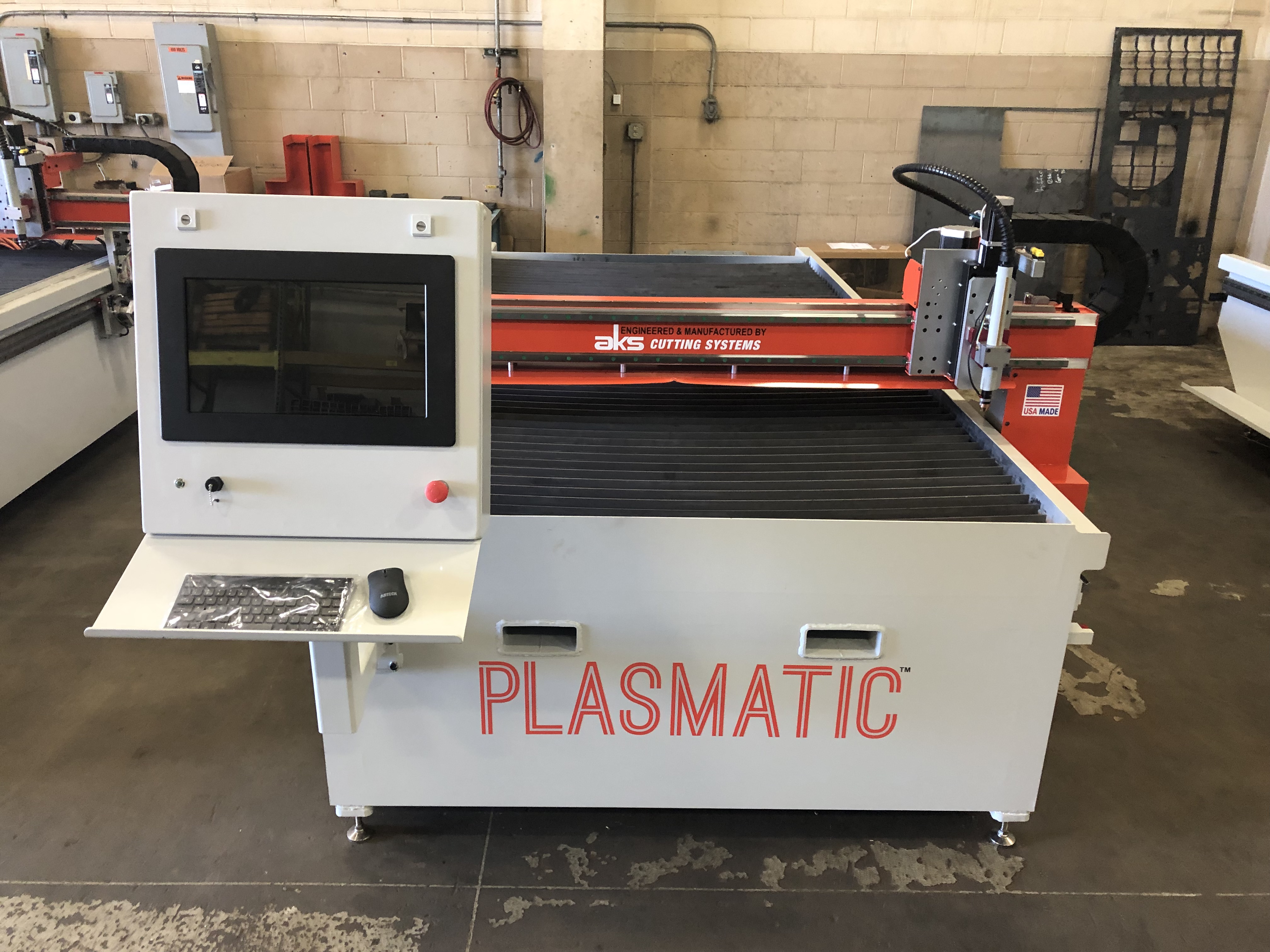 K AKS Plasmatic 5' X 10' CNC Plasma Table (#4659)